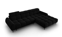4-zits hoekbank Alyse velvet rechts