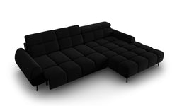 4-zits hoekbank Alyse velvet rechts