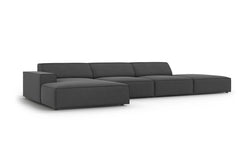5-zits hoekbank Jodie velvet links