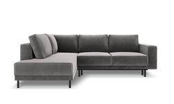 4-zits hoekslaapbank Caro velvet links