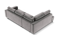 4-zits hoekslaapbank Caro velvet links