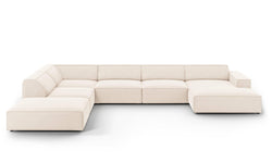 7-zits hoekbank Jodie velvet links
