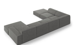7-zits hoekbank Jodie velvet links