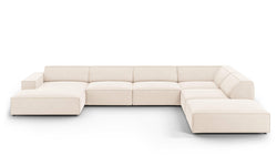 7-zits hoekbank Jodie velvet rechts