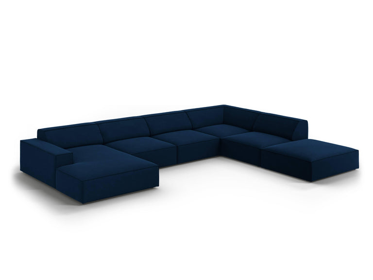 7-zits hoekbank Jodie velvet rechts