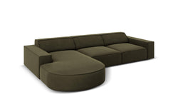 4-zits hoekbank Jodie velvet Chaise Longue links