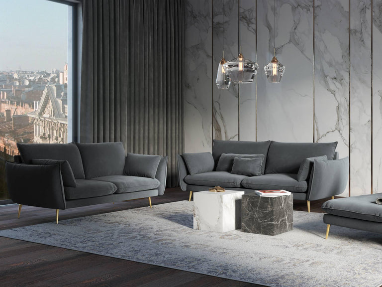 3-zitsbank Elio velvet