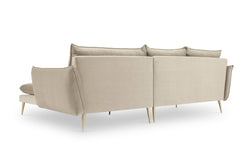 3.5-zitshoekbank Elio rechts velvet