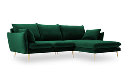 3.5-zitshoekbank Elio rechts velvet