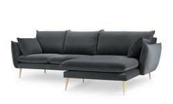3.5-zitshoekbank Elio rechts velvet