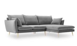 3.5-zitshoekbank Elio rechts velvet