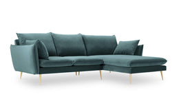 3.5-zitshoekbank Elio rechts velvet