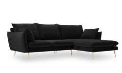 3.5-zitshoekbank Elio rechts velvet