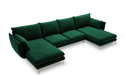 5-zitshoekbank Elio velvet