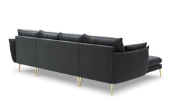 5-zitshoekbank Elio velvet