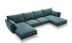 5-zitshoekbank Elio velvet
