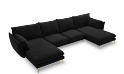 5-zitshoekbank Elio velvet