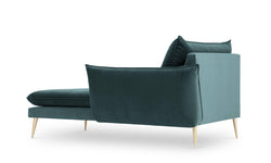 Chaise Longue Elio rechts velvet