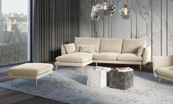 Hocker Elio velvet