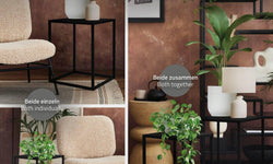 Set van 2 plantenhouders Olga