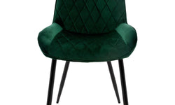 Set van 4 eetkamerstoelen Megan velvet