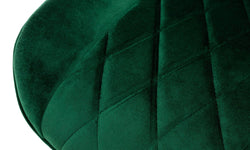 Set van 4 eetkamerstoelen Megan velvet