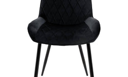 Set van 4 eetkamerstoelen Megan velvet