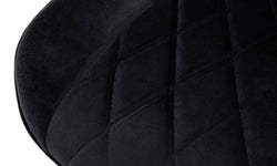 Set van 4 eetkamerstoelen Megan velvet