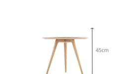 Bijzettafel Arp eikenhout