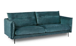 3-zitsbank Oslo velvet