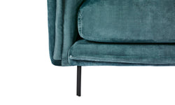 3-zitsbank Oslo velvet