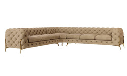 6-zitshoekbank Chelsea velvet