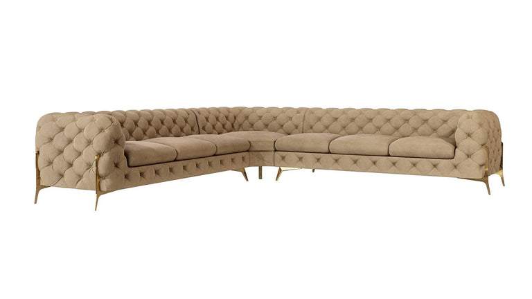 6-zitshoekbank Chelsea velvet