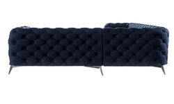 5-zitshoekbank Nora rechts velvet