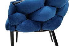 Set van 2 eetkamerstoelen Grace velvet