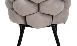 Set van 2 eetkamerstoelen Grace velvet