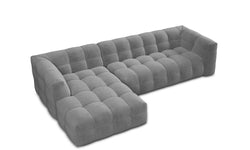 5-zitshoekbank Vesta links velvet