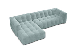 5-zitshoekbank Vesta links velvet