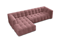 5-zitshoekbank Vesta links velvet
