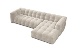5-zitshoekbank Vesta rechts velvet