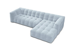 5-zitshoekbank Vesta rechts velvet