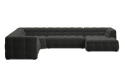 8-zitshoekbank Vesta links velvet