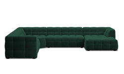 8-zitshoekbank Vesta links velvet