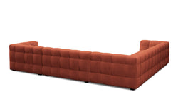 8-zitshoekbank Vesta links velvet