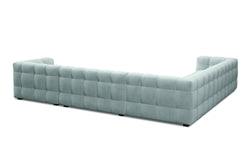 8-zitshoekbank Vesta links velvet