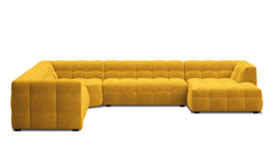 8-zitshoekbank Vesta links velvet