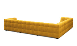 8-zitshoekbank Vesta links velvet