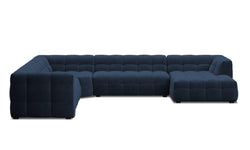 8-zitshoekbank Vesta links velvet