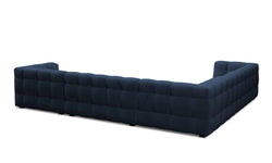 8-zitshoekbank Vesta links velvet