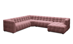 8-zitshoekbank Vesta links velvet